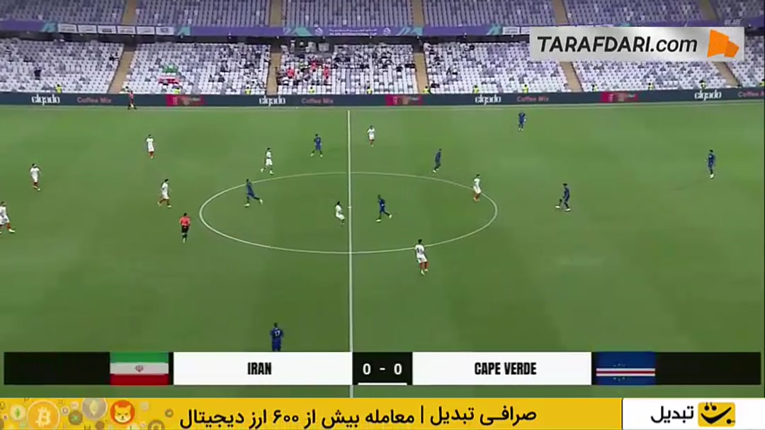 خلاصه بازی ایران 0 (5)-(4) 0 کیپ ورد (تورنمنت دوستانه العین - 2025)