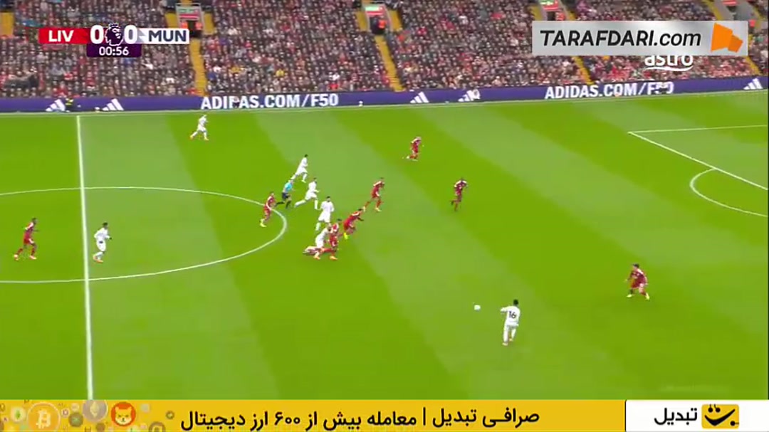 خلاصه بازی لیورپول ۱-۲ منچستریونایتد (لیگ برتر انگلیس - 26-2025)