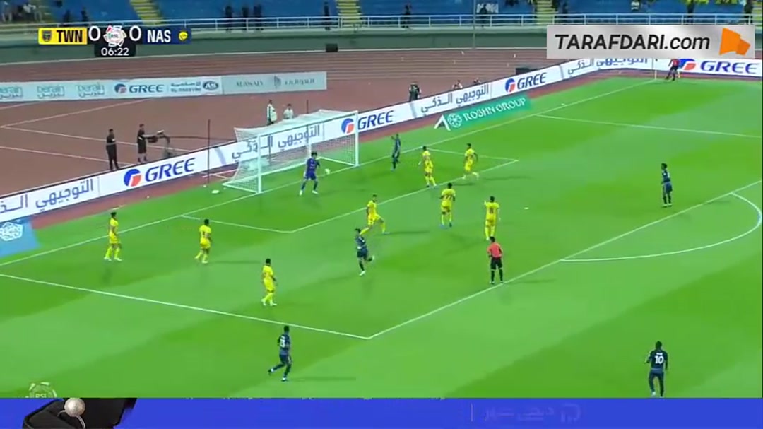 خلاصه بازی التعاون 0-5 النصر (لیگ حرفه‌ای عربستان - 26-2025)
