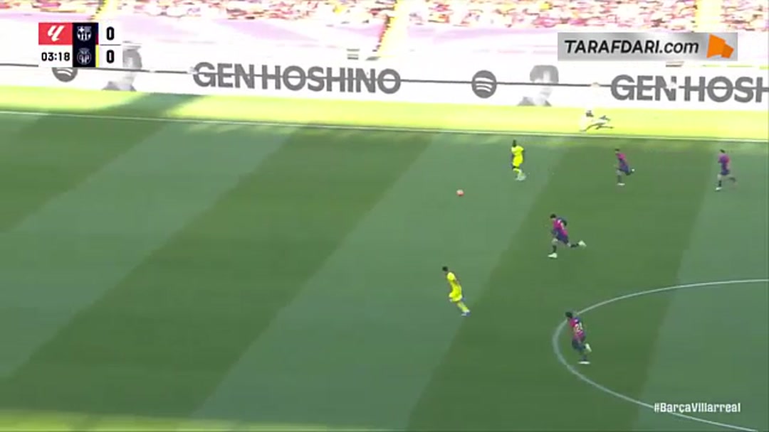 خلاصه بازی بارسلونا 2-۳ ویارئال (لالیگا اسپانیا 25-2024)