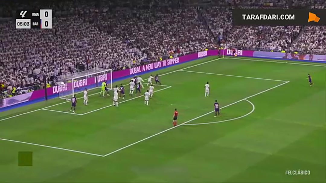 گل های بازی رئال مادرید 3-2 بارسلونا با گزارش عربی (لالیگا 2023/24)