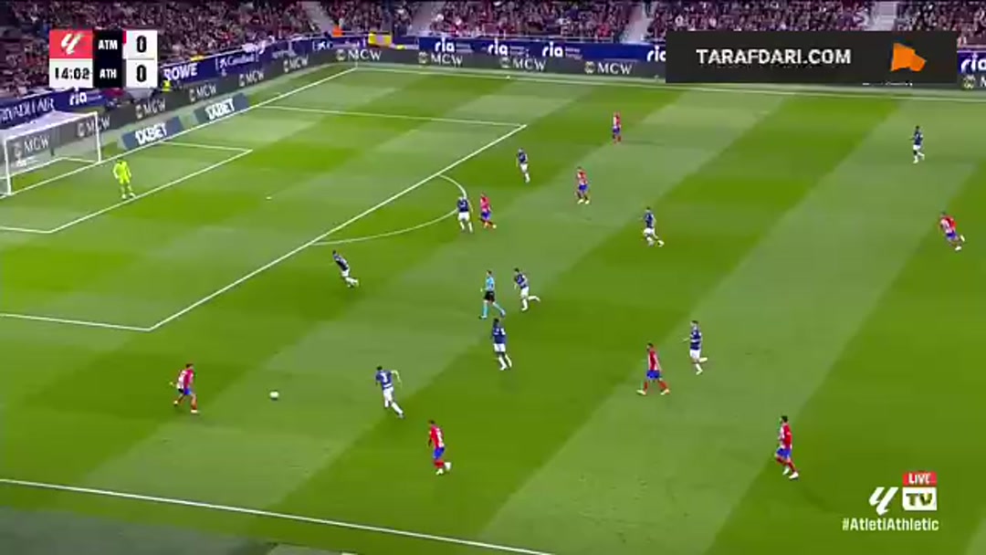 خلاصه بازی اتلتیکو مادرید ۳-۱ اتلتیک بیلبائو (لالیگا - ۲۰۲۳/۲۴)