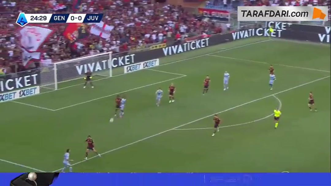 خلاصه بازی جنوا 0-1 یوونتوس (سری آ - 26-2025)