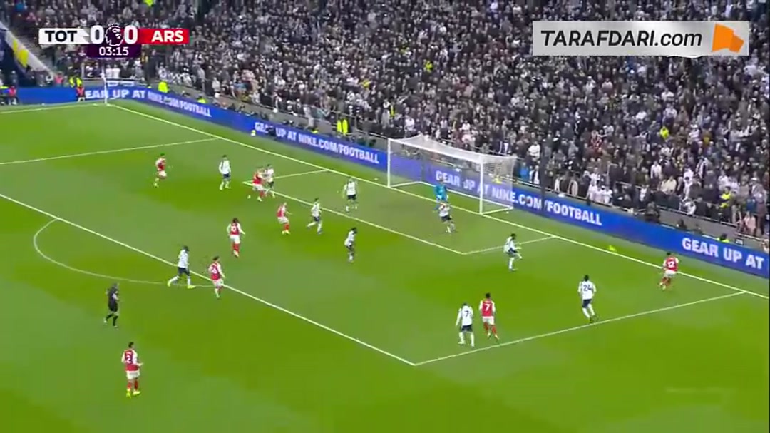خلاصه بازی تاتنهام 1-4 آرسنال (لیگ برتر انگلیس - 26-2025)
