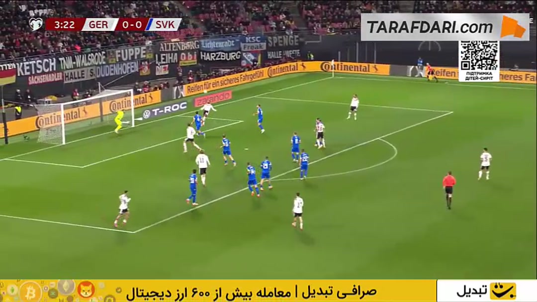 خلاصه بازی آلمان 6-۰ اسلواکی (مقدماتی جام جهانی 2026)
