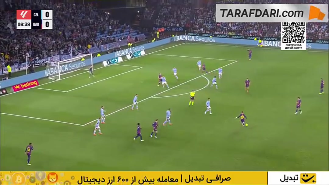 خلاصه بازی سلتاویگو 2-4 بارسلونا (لالیگا - 26-2025)