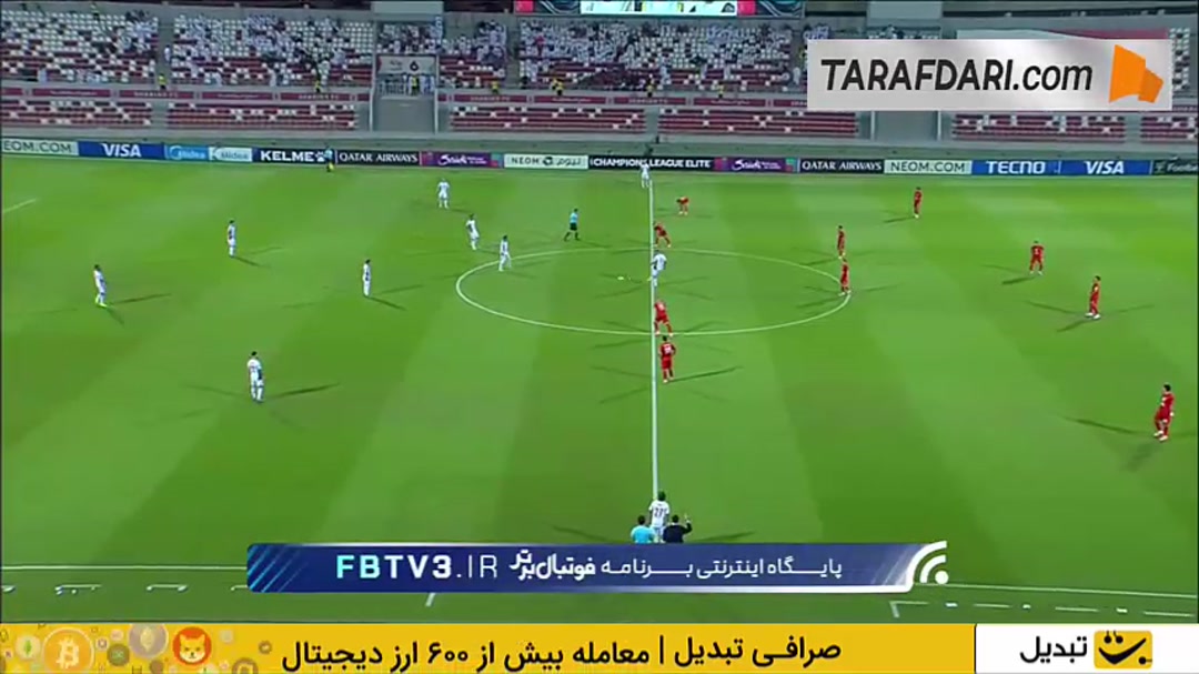 خلاصه بازی شارجه امارات ۰-۵ تراکتور (لیگ نخبگان آسیا - 26-2025)