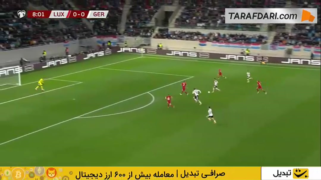 خلاصه بازی لوکزامبورگ 0-2 آلمان (مقدماتی جام جهانی 2026)
