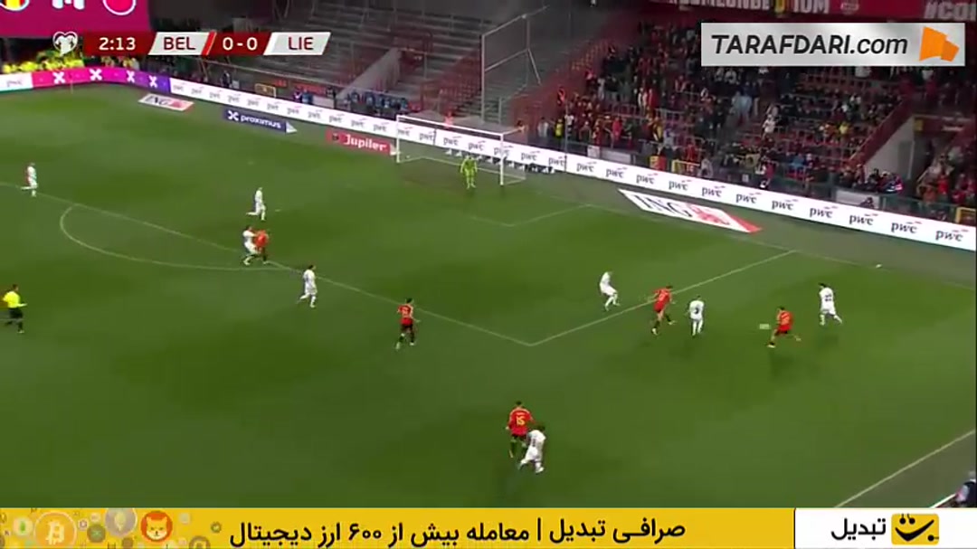 خلاصه بازی بلژیک ۷-۰ لیختن اشتاین (مقدماتی جام جهانی 2026)